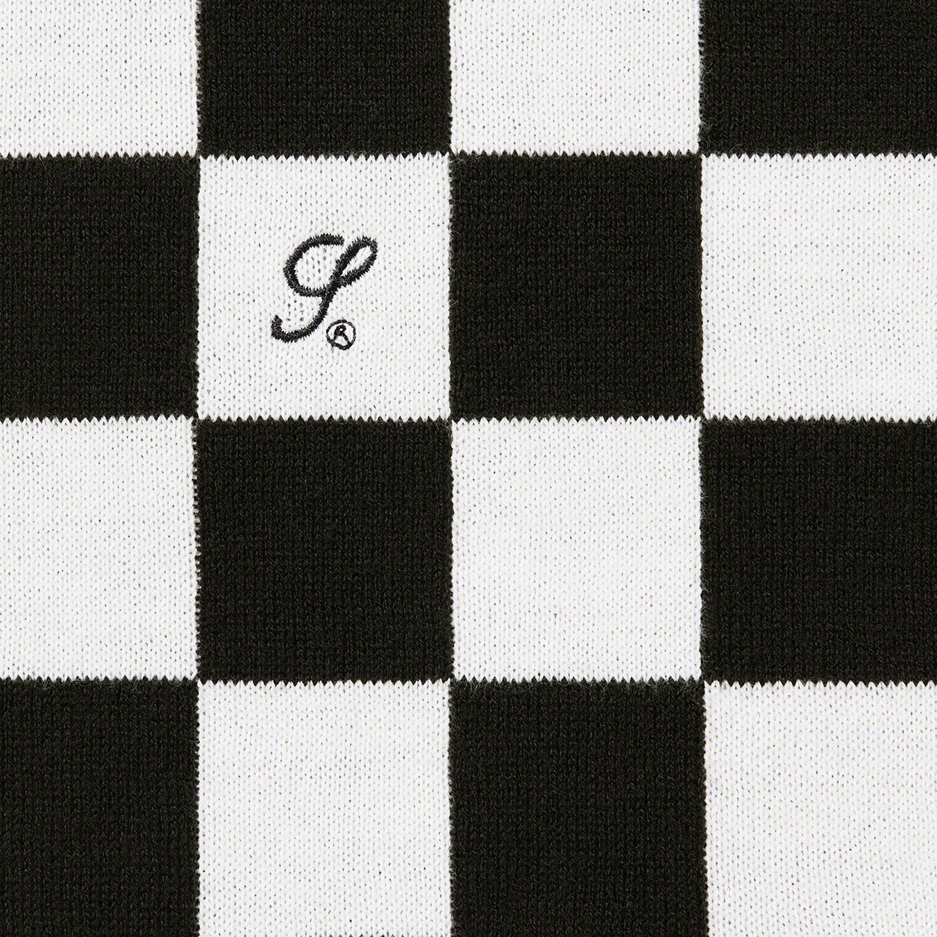 Checkerboard Zip Polo view 5